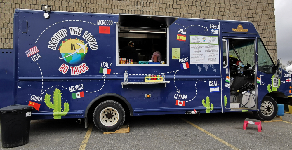 Simcoe County Food Trucks -Around the World in 80 Tacos