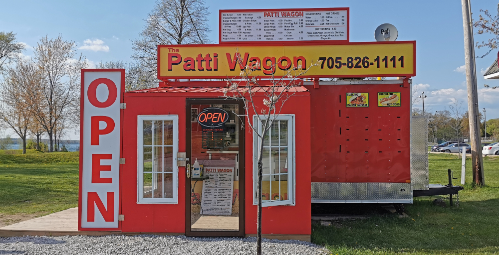 Patti Wagon food truck in Orillia