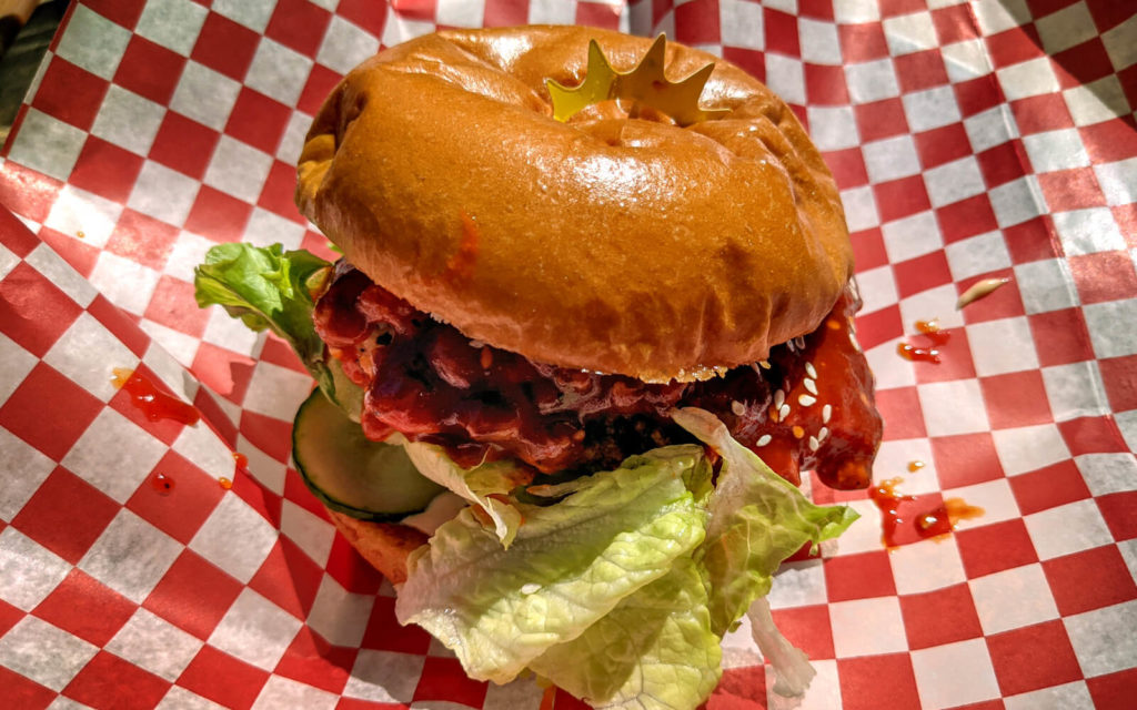 The Coop's Korean Fried Chicken Sandwich