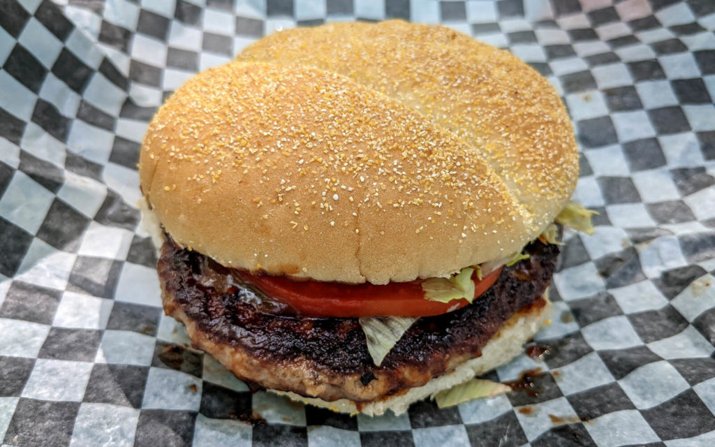 Texas Style Homeburger from Mr Jerry's Food Truck