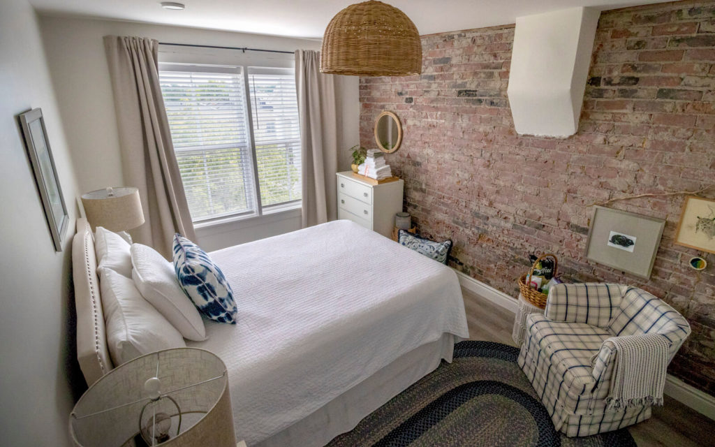 One of the Bedrooms at 23 Market Square in Napanee