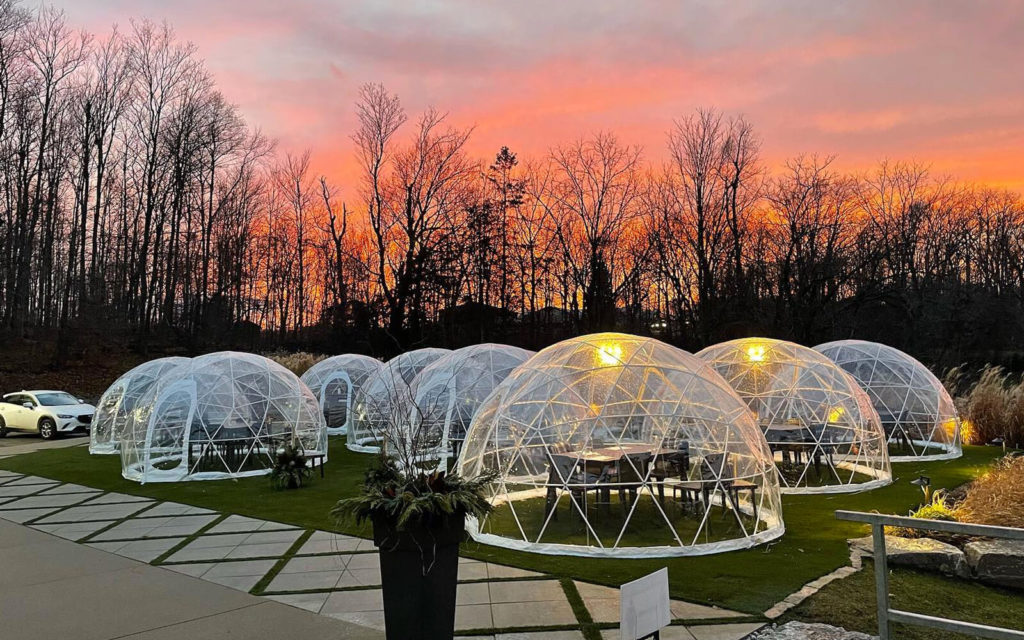 Fielding Estate Winery Domes - Photo Courtesy of their Facebook Page