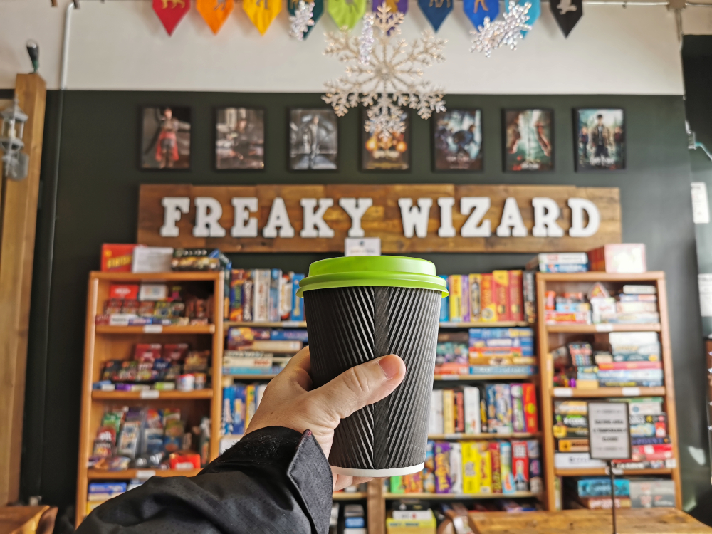 Freaky Wizard Coffee House in Barrie