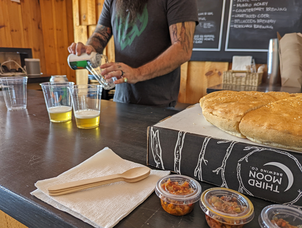 Noble Hops Craft Sandwich Shop stop on Midland Food Tours