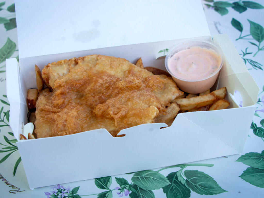 Lake Huron Fish & Chips, One of the Fantastic Restaurants on Manitoulin Island
