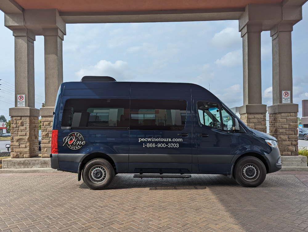 Prince Edward County Wine Tours bus