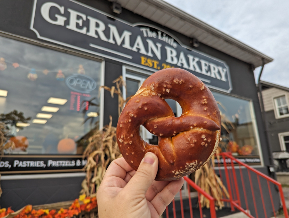 pretzel from The Little German Bakery